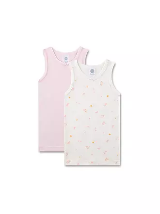 SANETTA | Mädchen Top 2er Pkg. white pebb | 